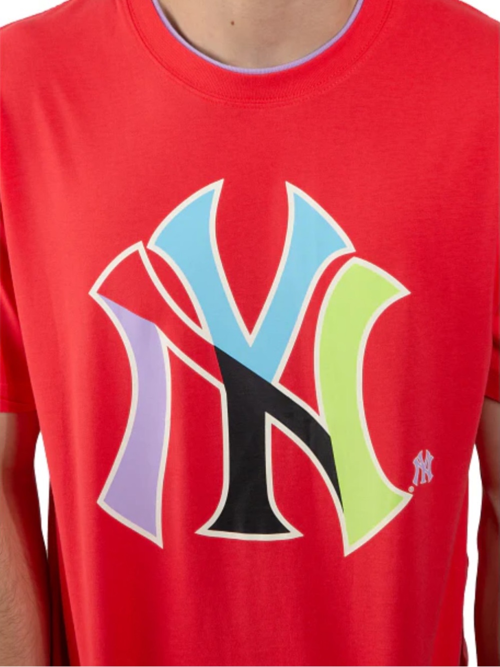 New Era New York Yankees World Series Graphic Tee Red Men’s Medium - Picture 9 of 16